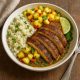 Hawaiian Jerk Chicken Bowl with Coconut Lime Rice