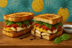 Pineapple Caprese Melt