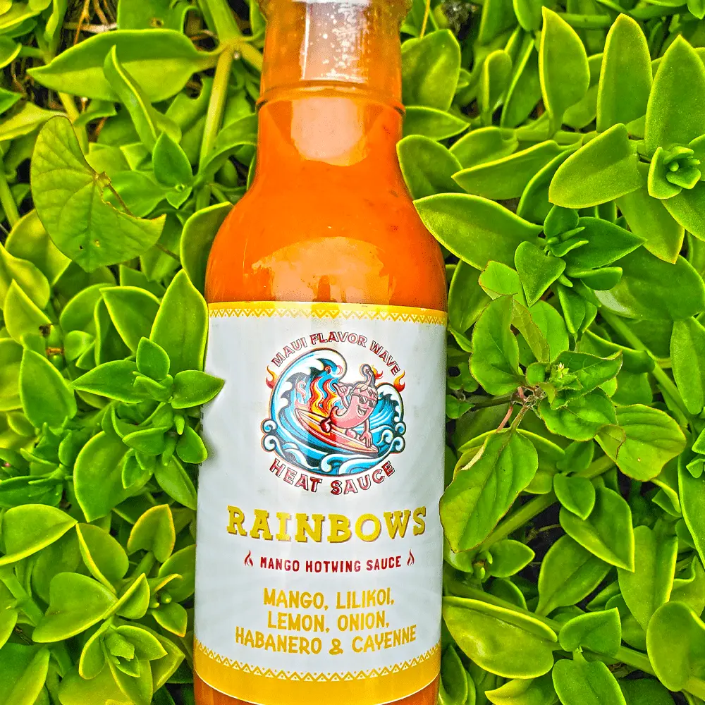 Rainbows Mango Hot Wing Sauce